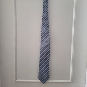 Authentic Giorgio Armani 100% Silk Striped Tie